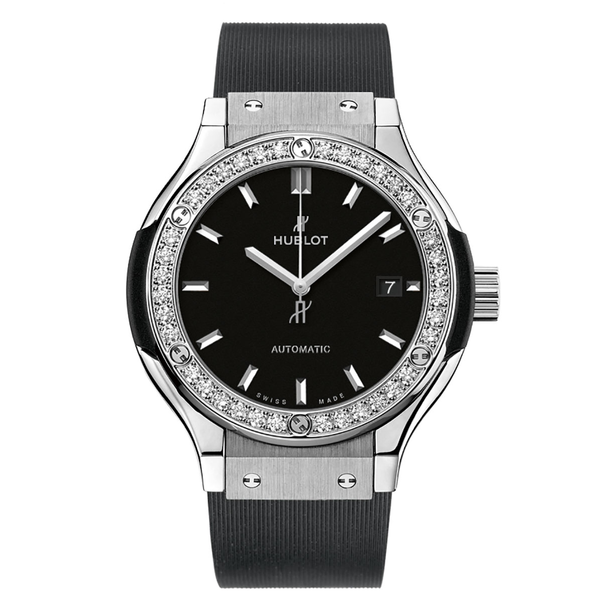 Hublot Classic Fusion Titanium Diamond Watch 33 mm