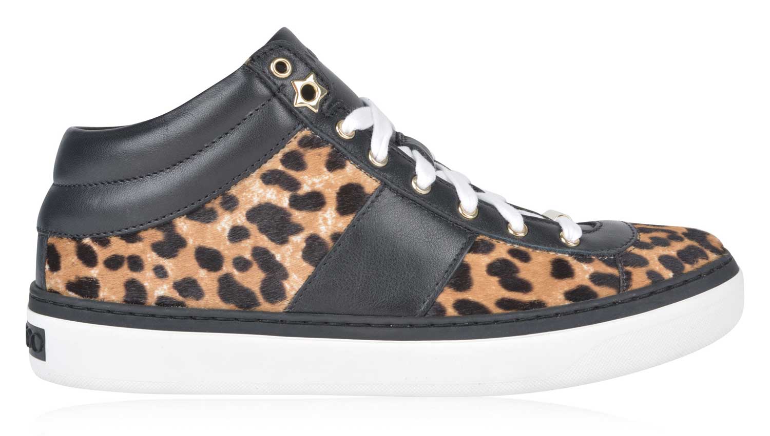 Jimmy Choo Leopard Print Trainers