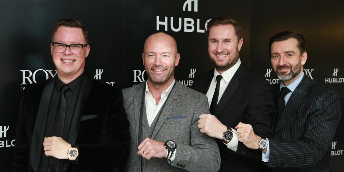 ROX PRESENTS... HUBLOT ALL BLACK WITH ALAN SHEARER