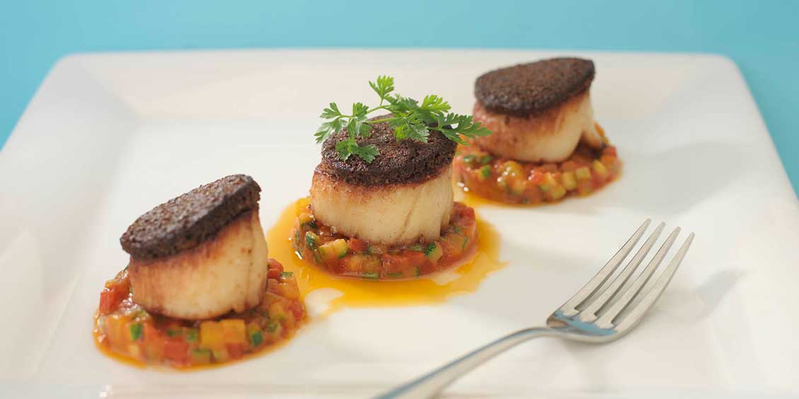 Pan Fried Scallops