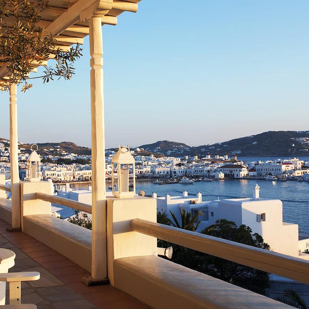 Mykonos Balcony