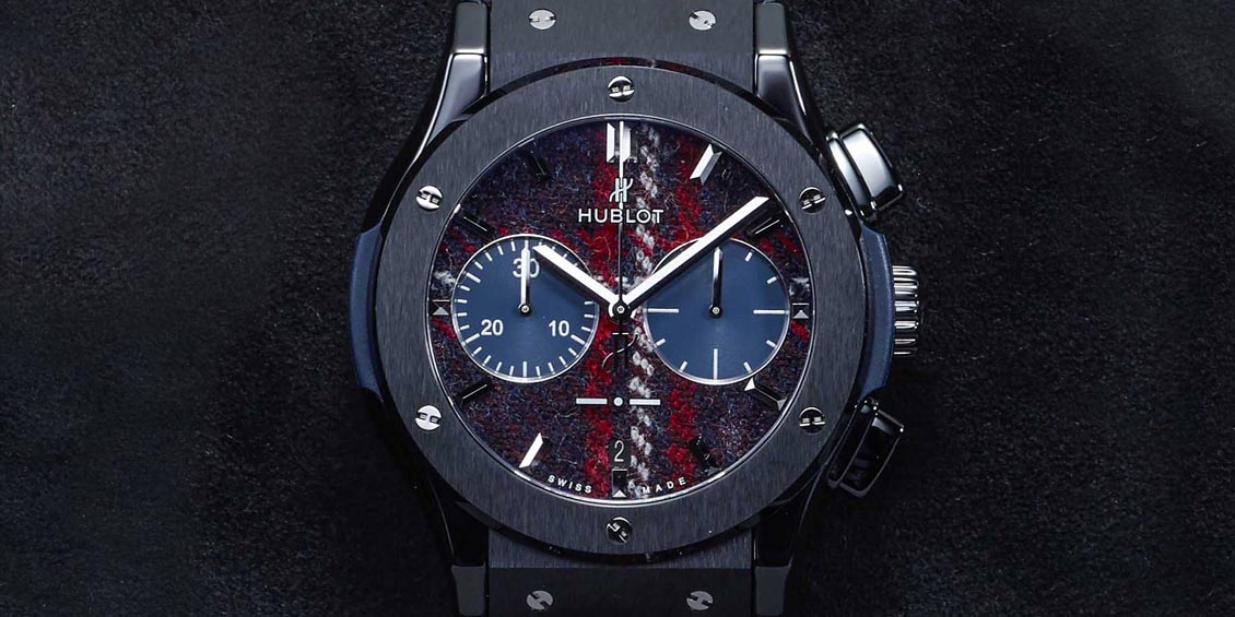Hublot Classic Fusion with a Tartan Touch