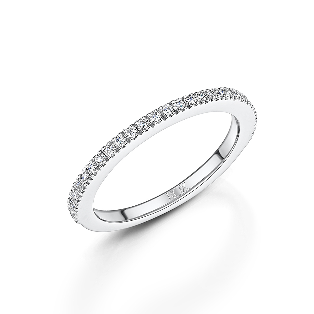 Diamond Set Ladies Wedding Ring