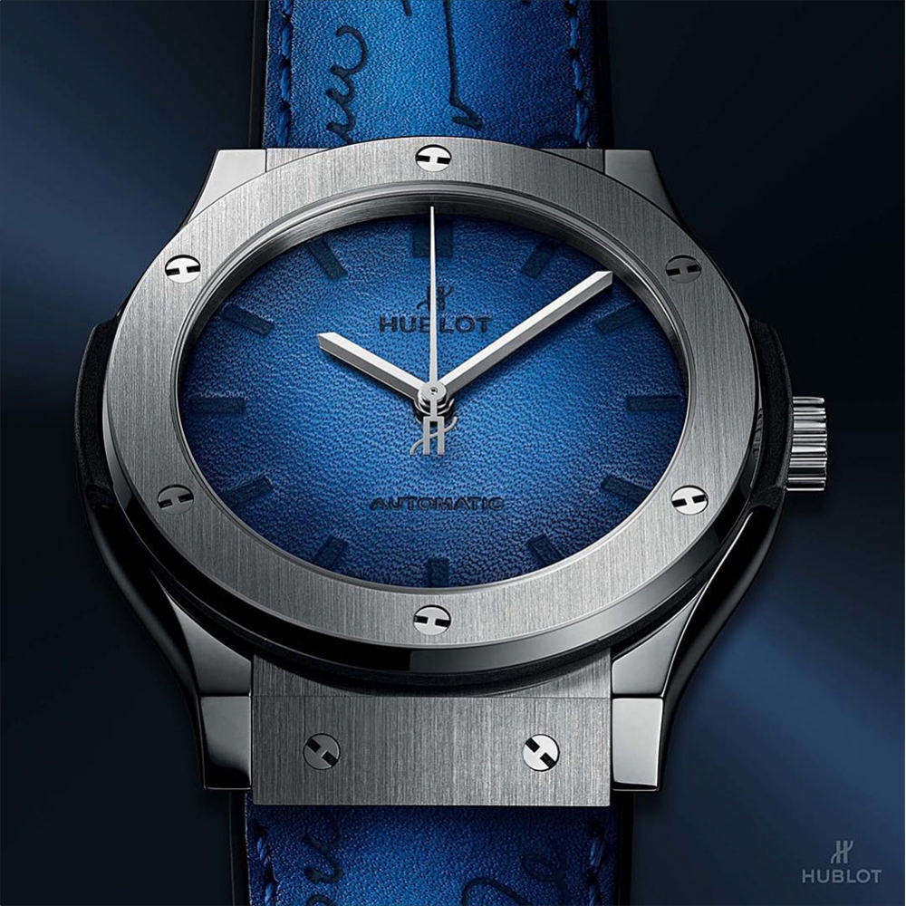 Hublot 2025 berluti blue