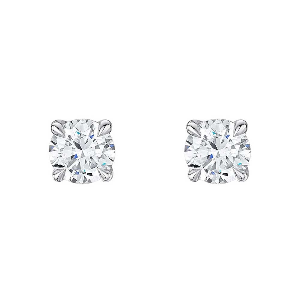 Honour Brilliant 4-claw Diamond Earrings 2.01cts