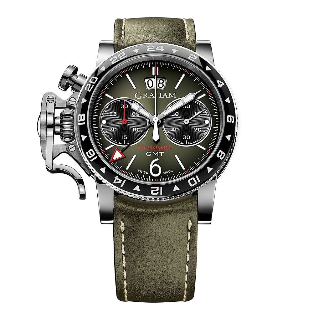 Graham Chronofighter Vintage GMT Watch