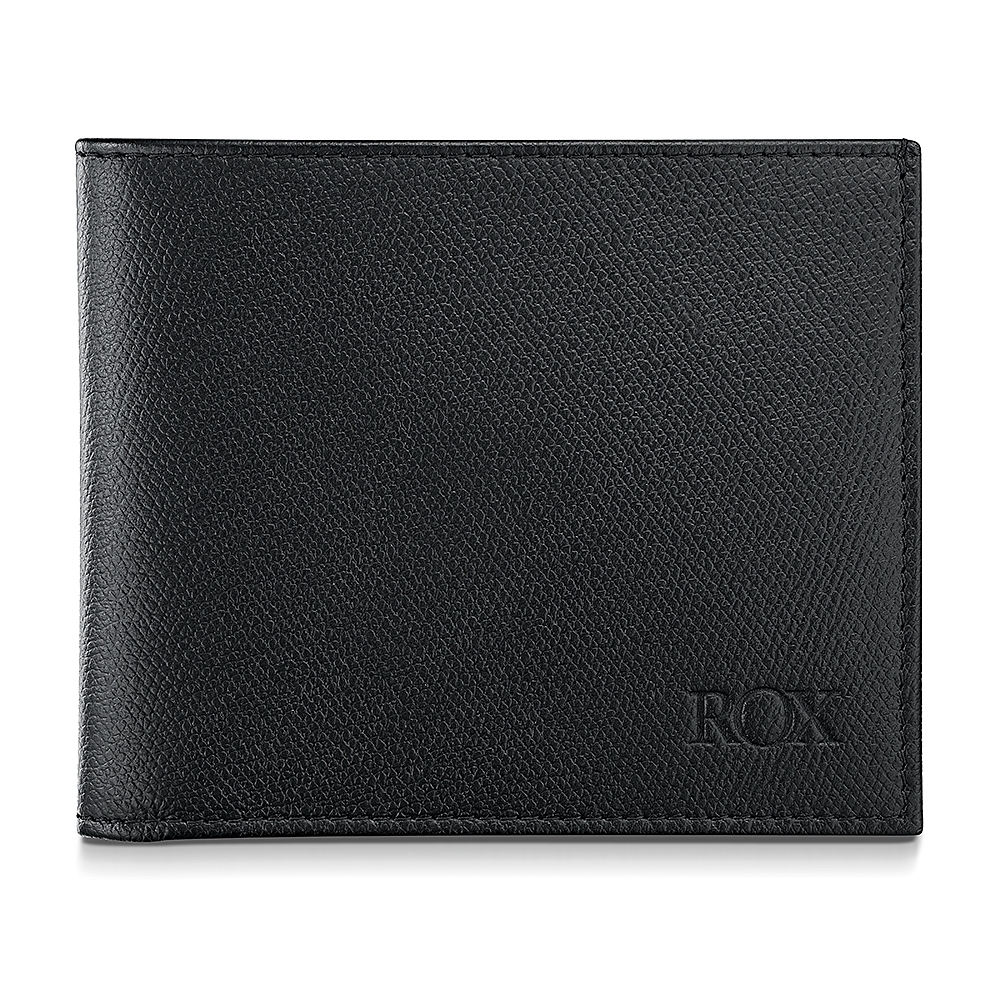 ROX Bi-fold Saffiano Leather Wallet