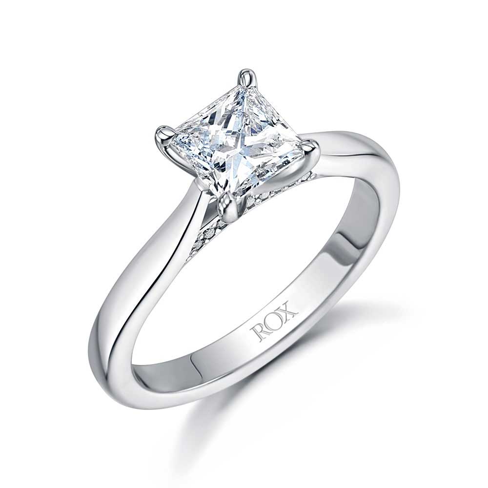 ROX Adore Princess Cut Diamond Ring 1.05cts