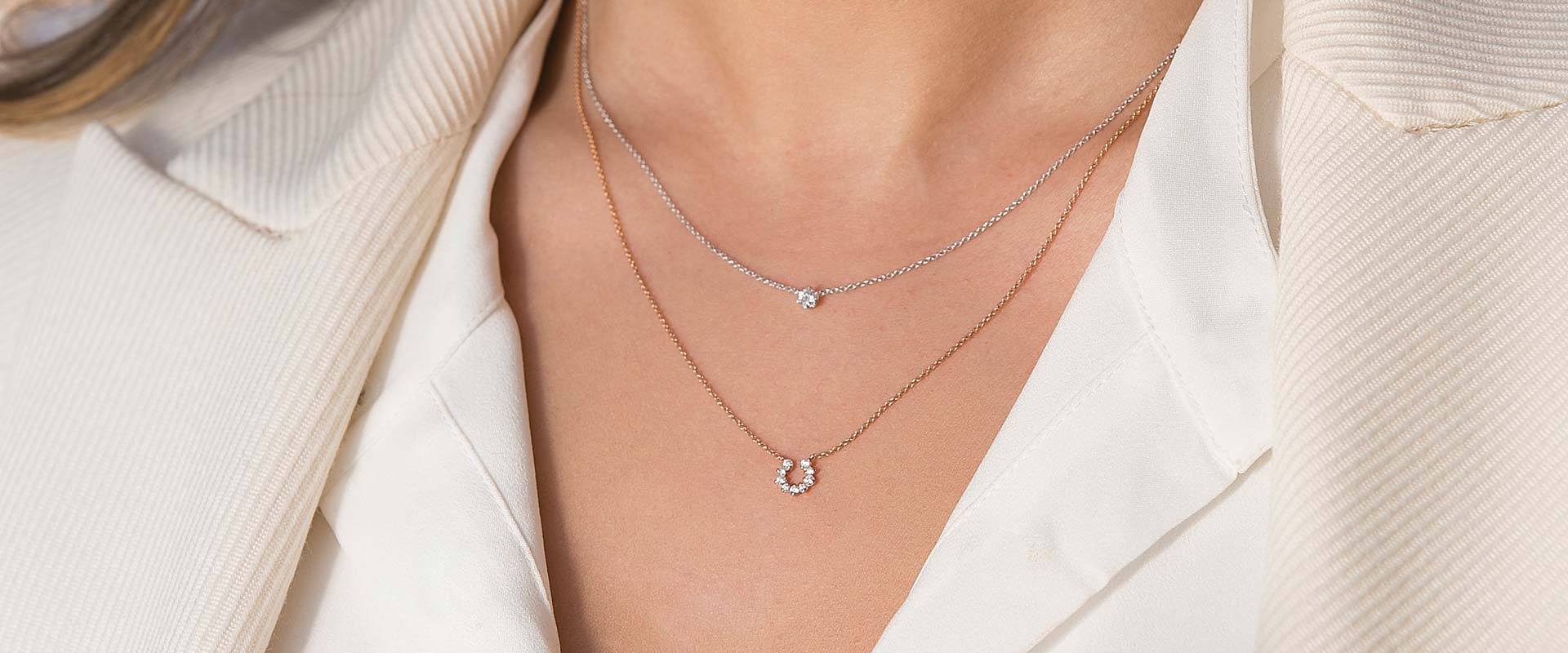 Love To Layer - Diamond Necklaces