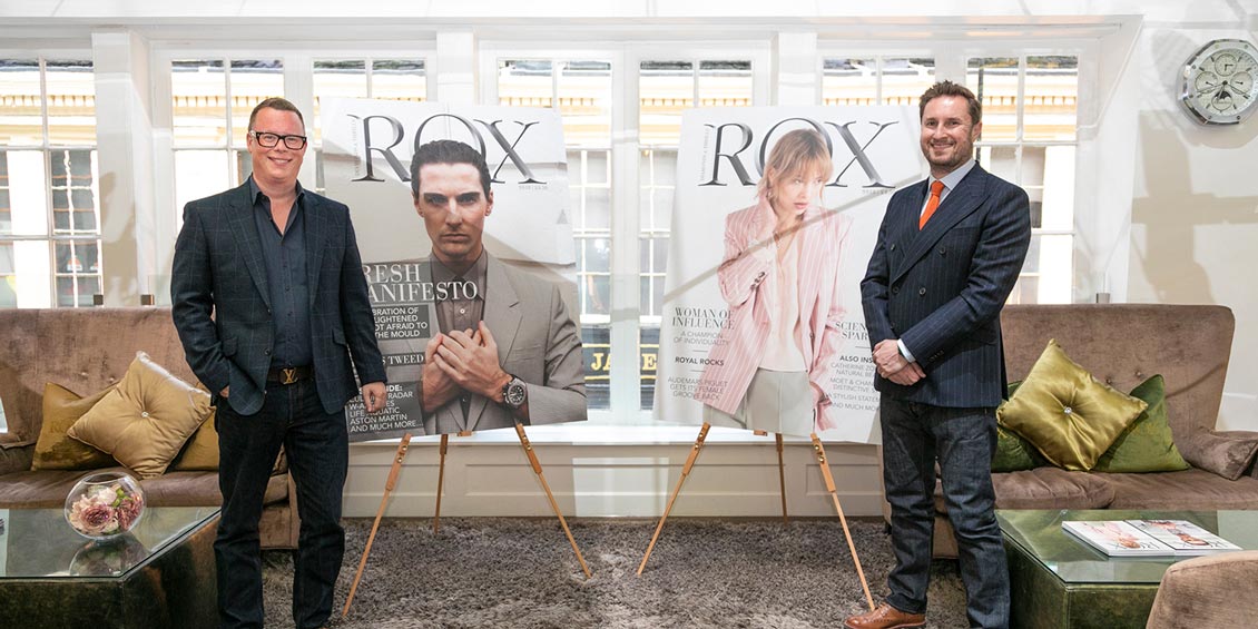 CELEBRATORY SOIRÉE LAUNCHES ROX MAGAZINES SS18