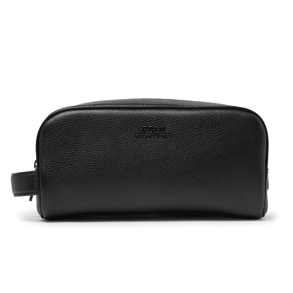 Polo Ralph Lauren leather washbag