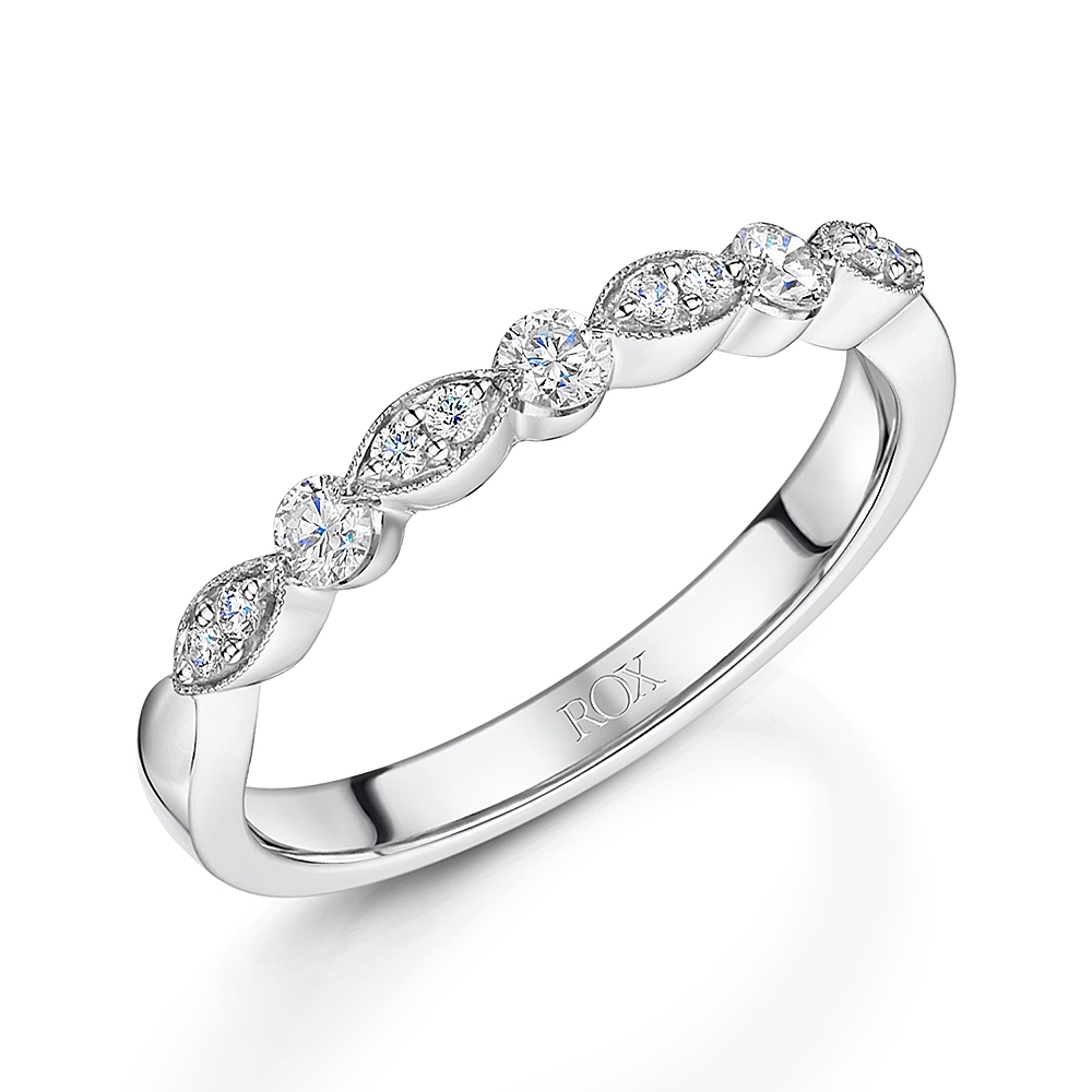 ROX Diamond Stacking Ring 0.26cts