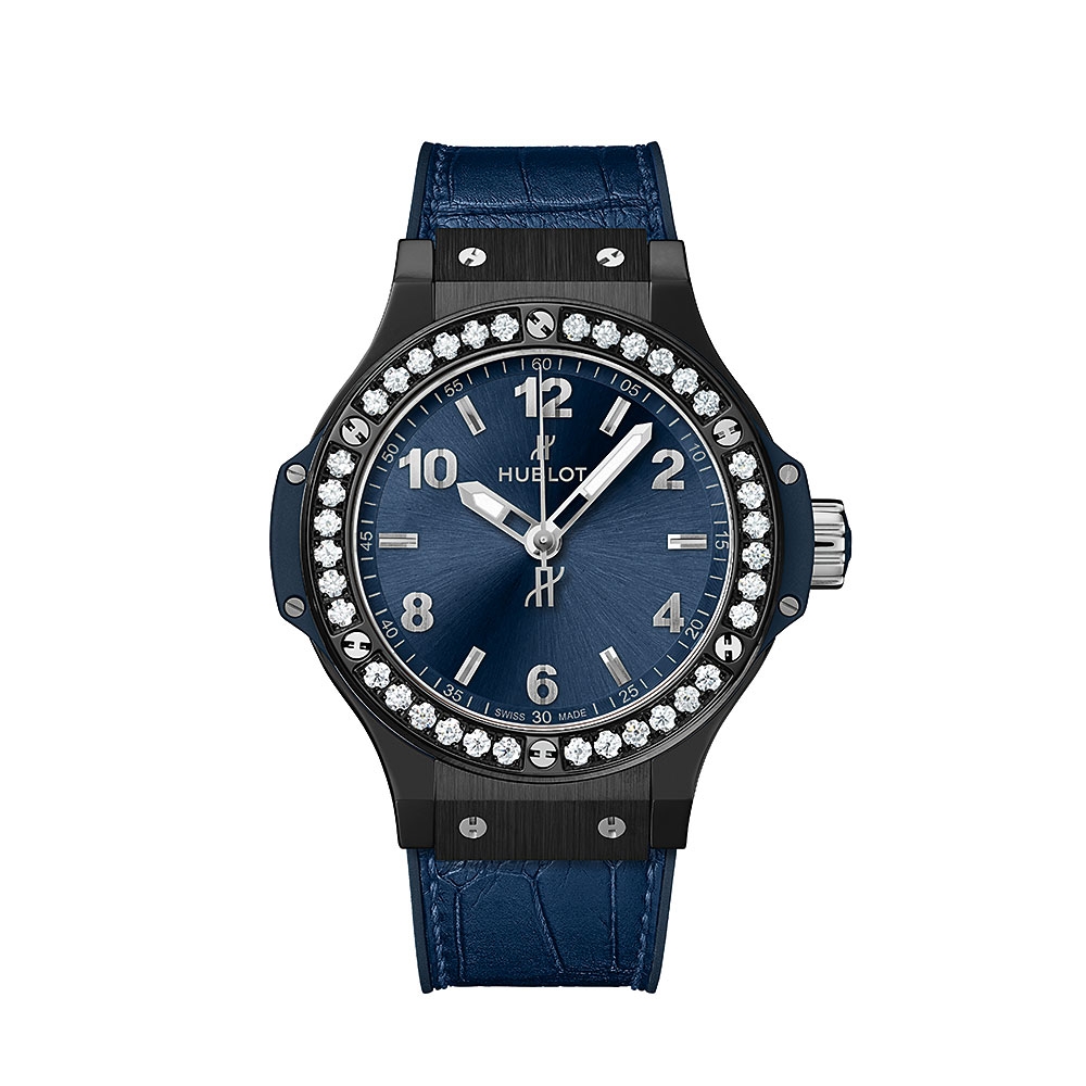 Hublot Big Bang Ceramic Blue Diamond Watch