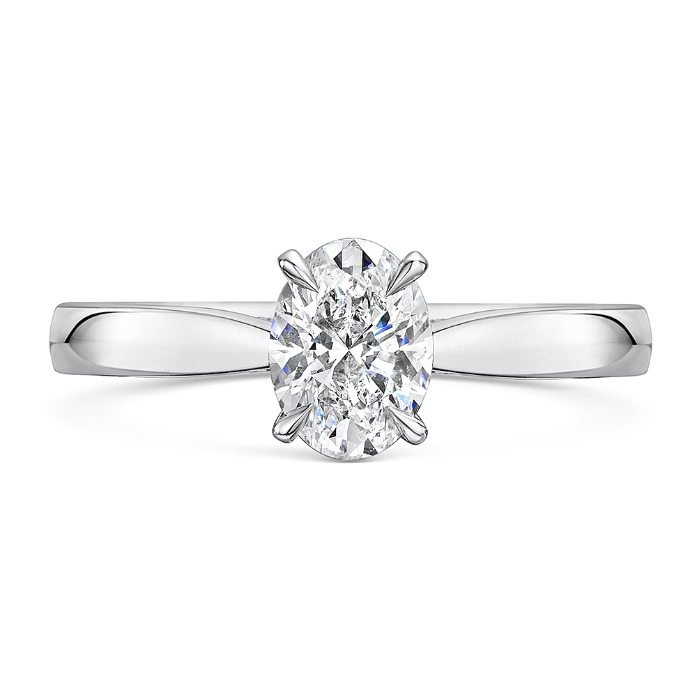 ROX Adore Oval Cut Diamond Ring 1.05cts