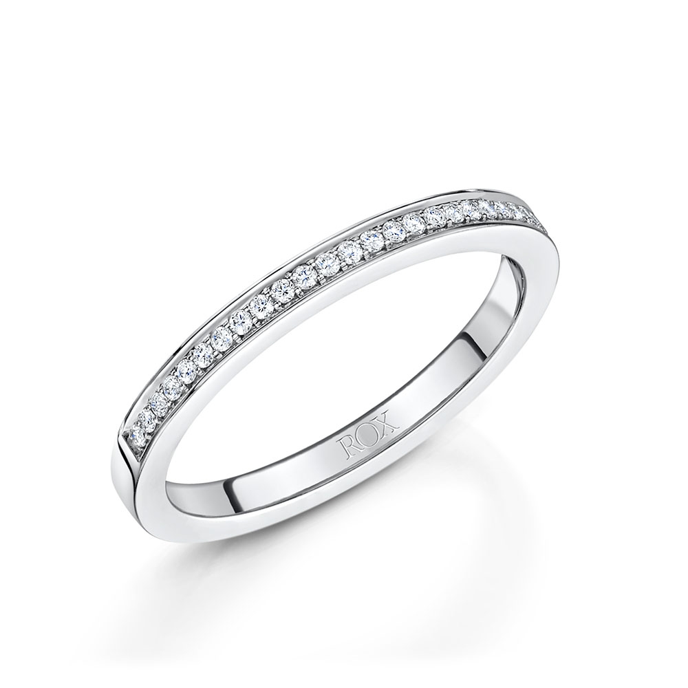 ROX Adore Brilliant Cut Diamond Wedding Ring 0.20cts