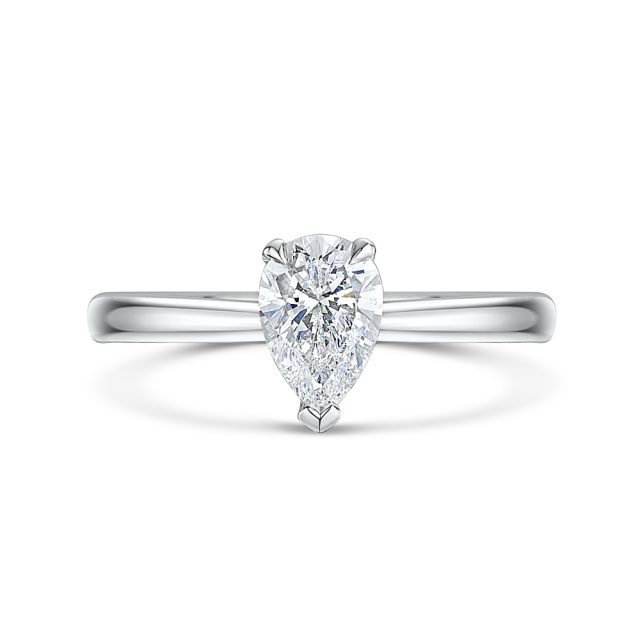 ROX Honour Pear Cut Diamond Ring 0.72cts