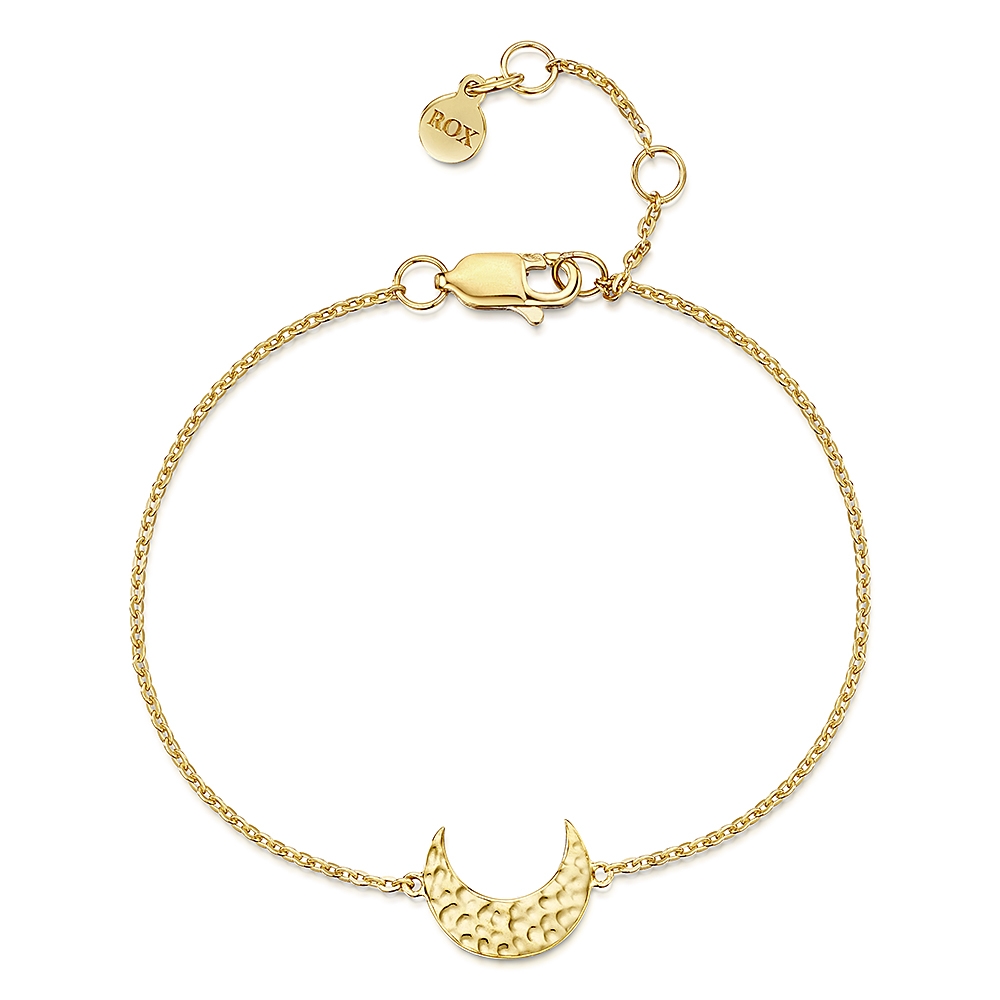 ROX Celestial Gold Vermeil Moon Bracelet
