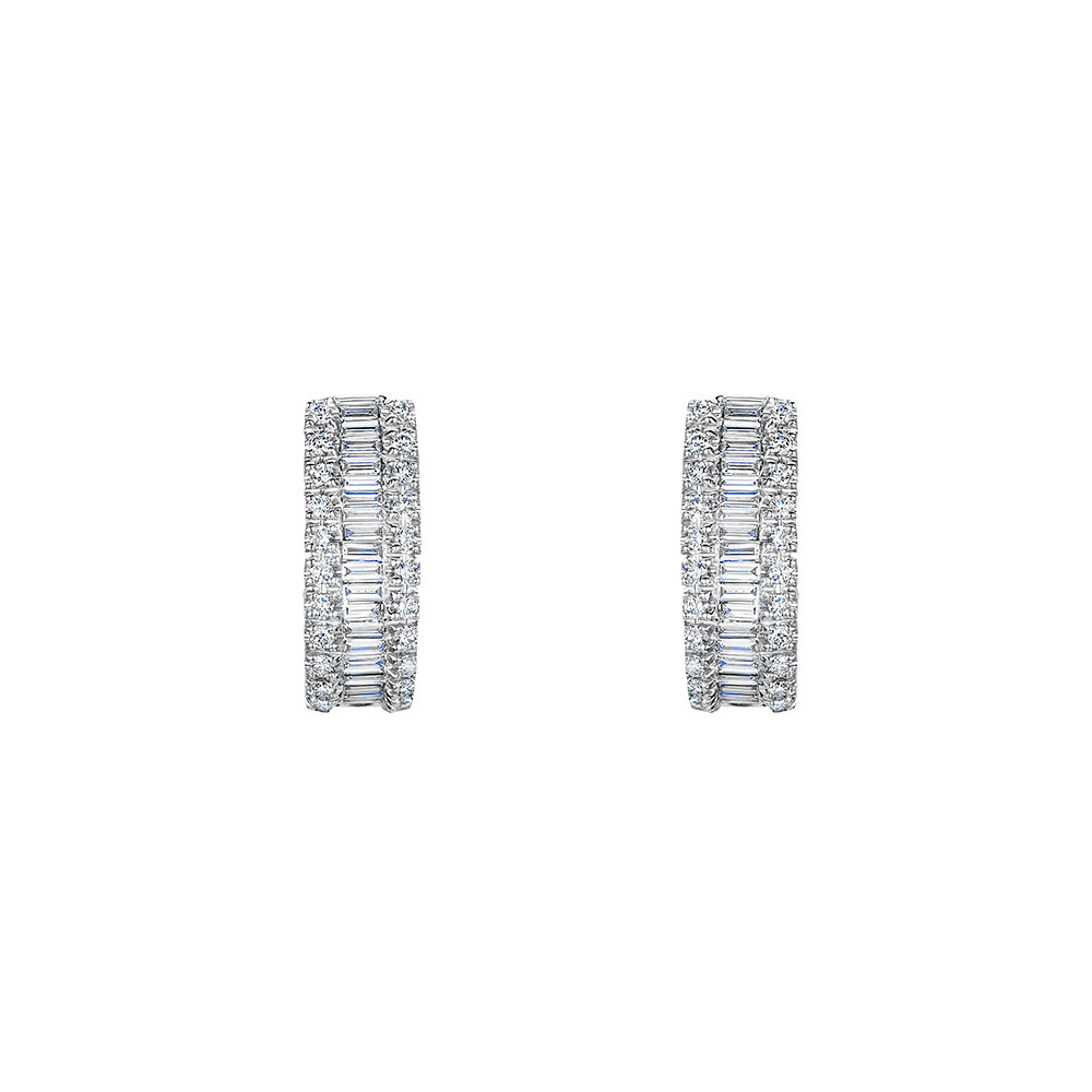 ROX Diamond Hoop Earrings 0.89cts