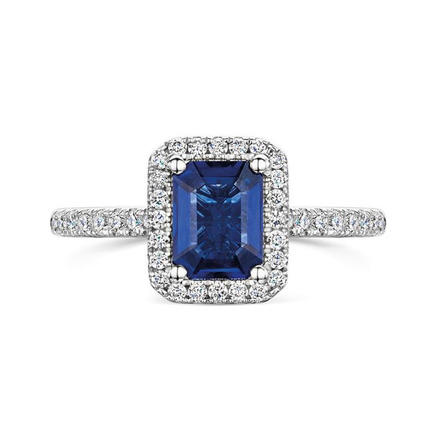 ROX Diamond Halo Ring 1.82cts