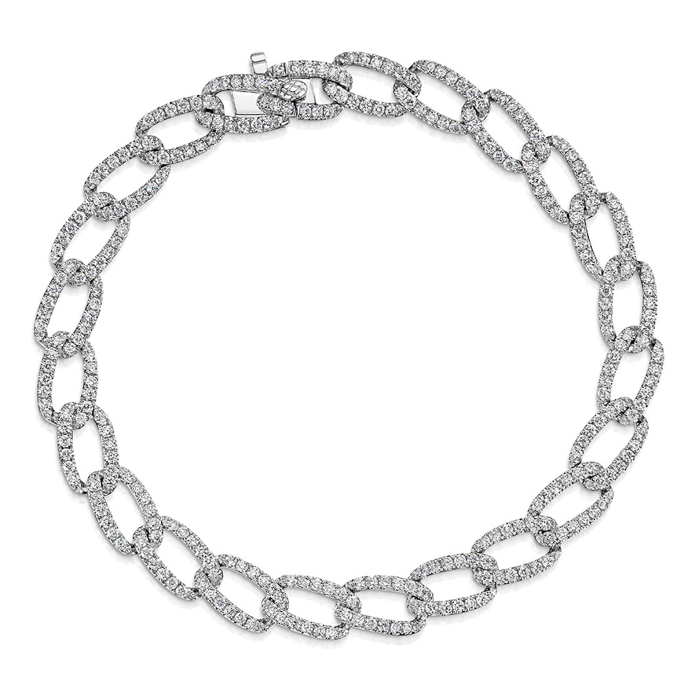 ROX Diamond Curb Bracelet 2.50ct