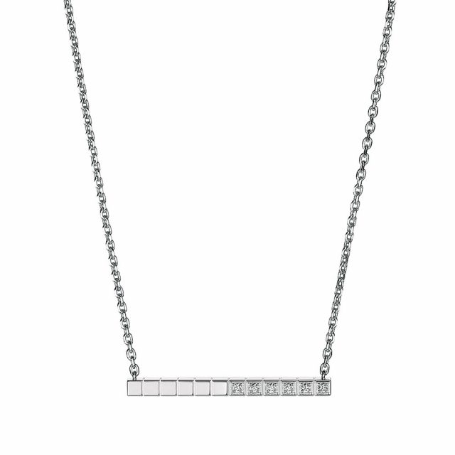 Chopard Diamond White Ice Cube Necklace