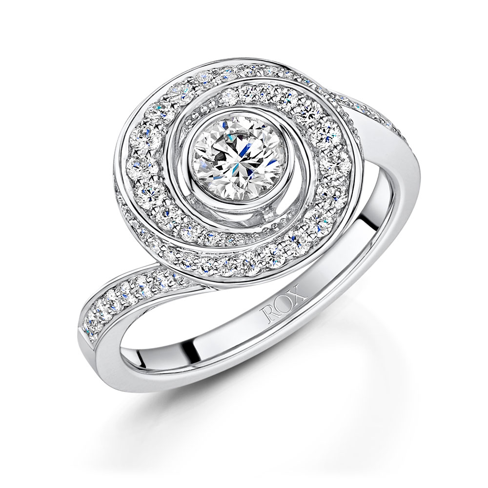 Cosmic Diamond Dress Ring 0.83cts