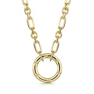 ROX LOX Diamond Circle Necklace 0.02ct