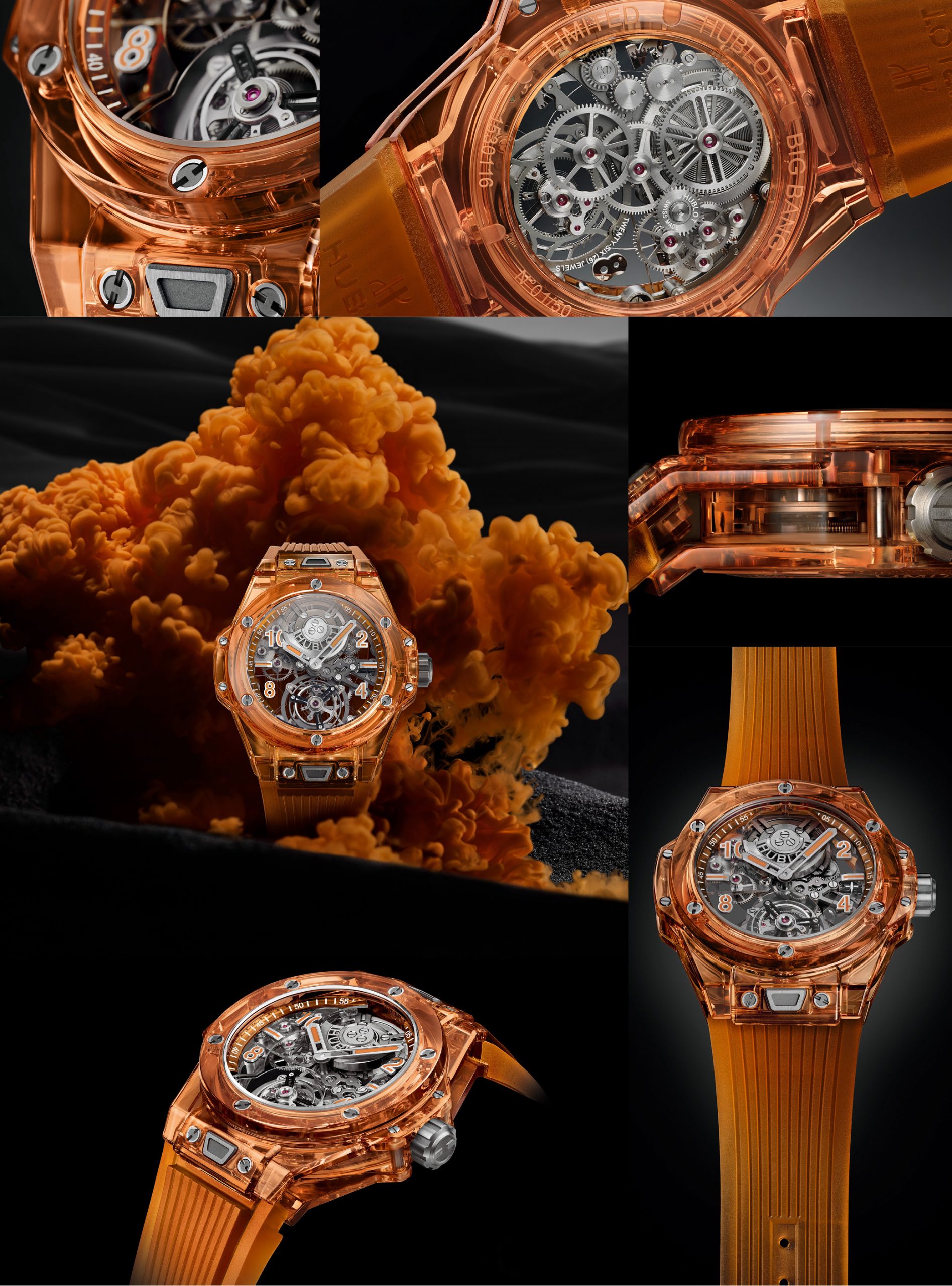 Hublot Orange Sapphire