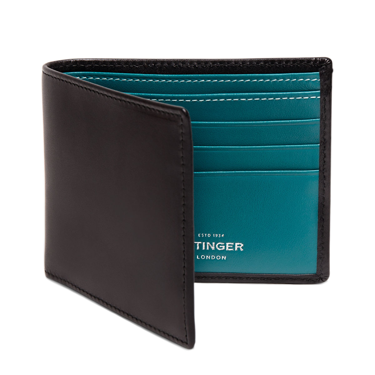 ETTINGER Sterling Billfold Wallet with 6 CC