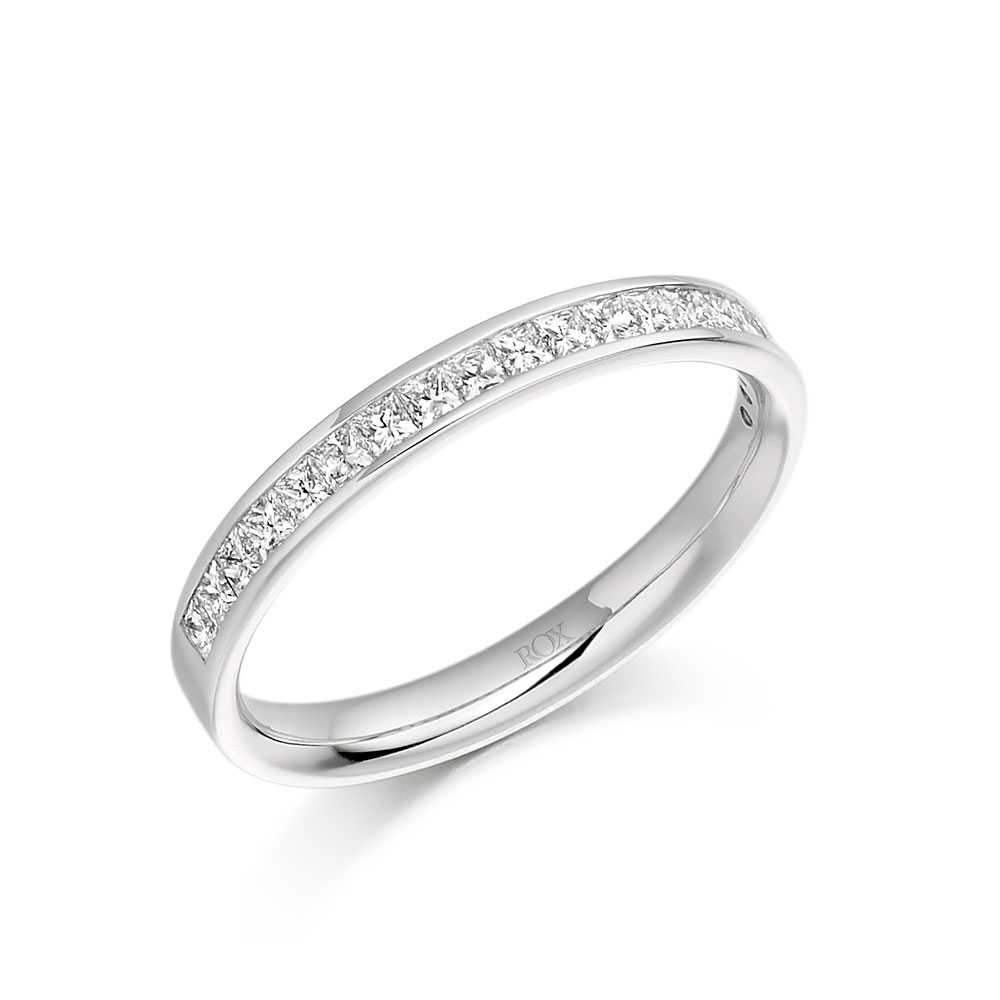 ROX Princess Cut Diamond Eternity Ring 0.50ct