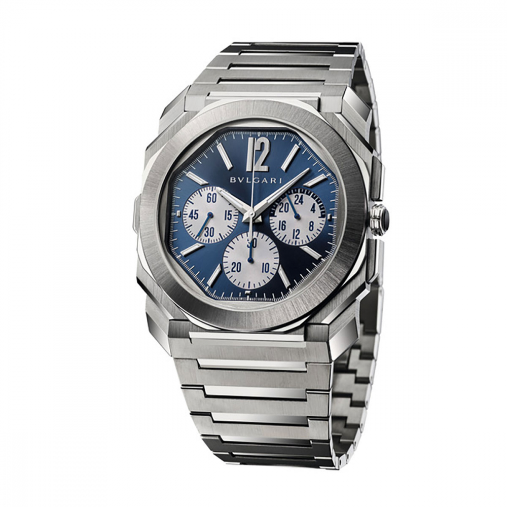 Bulgari Octo Finissimo Chronograph GMT 42mm Watch 103467