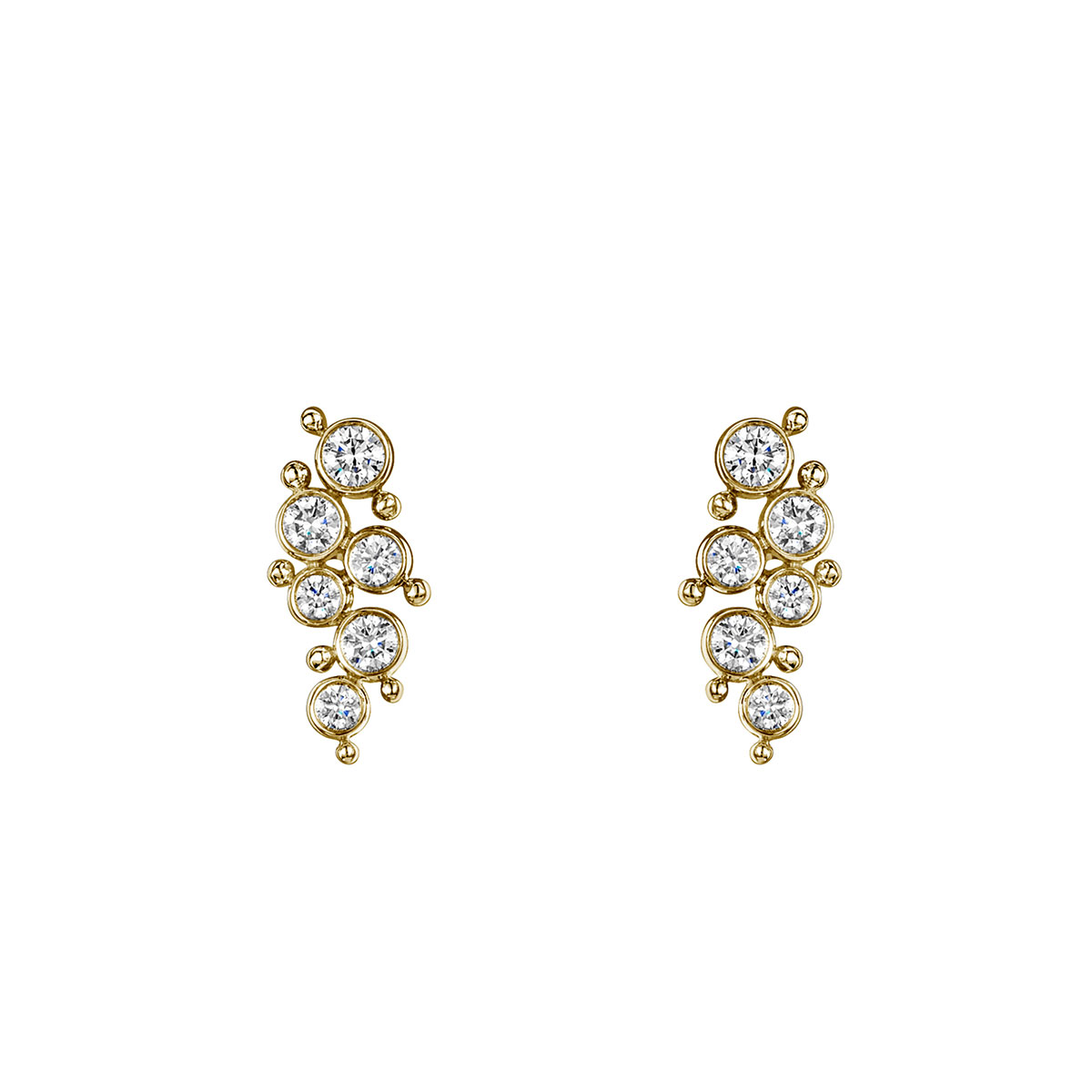 ROX Cascade Diamond Drop Earrings 0.40cts