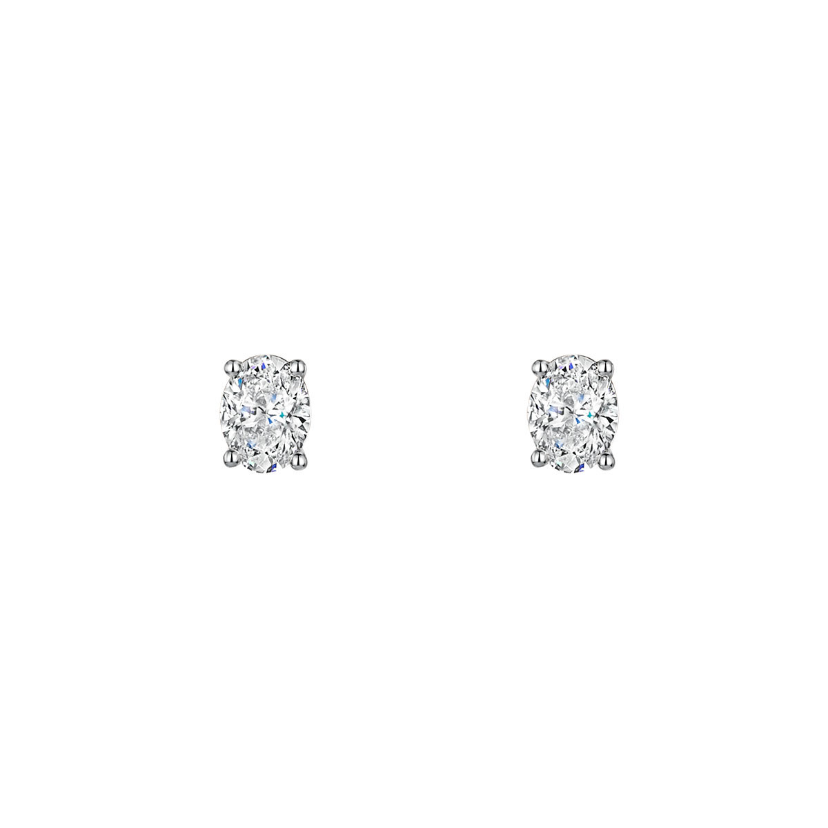 ROX Honour Oval Cut Diamond Earrings