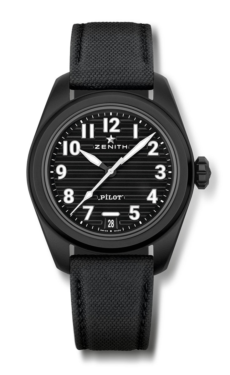 Zenith Pilot Automatic Ceramic 40mm Watch 49.4000.3620/21.I001