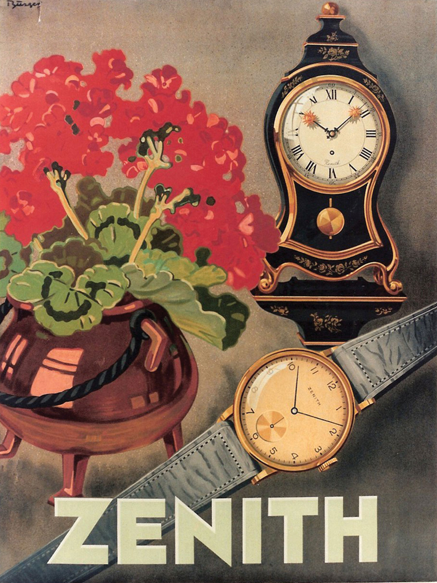 Retro watch advert