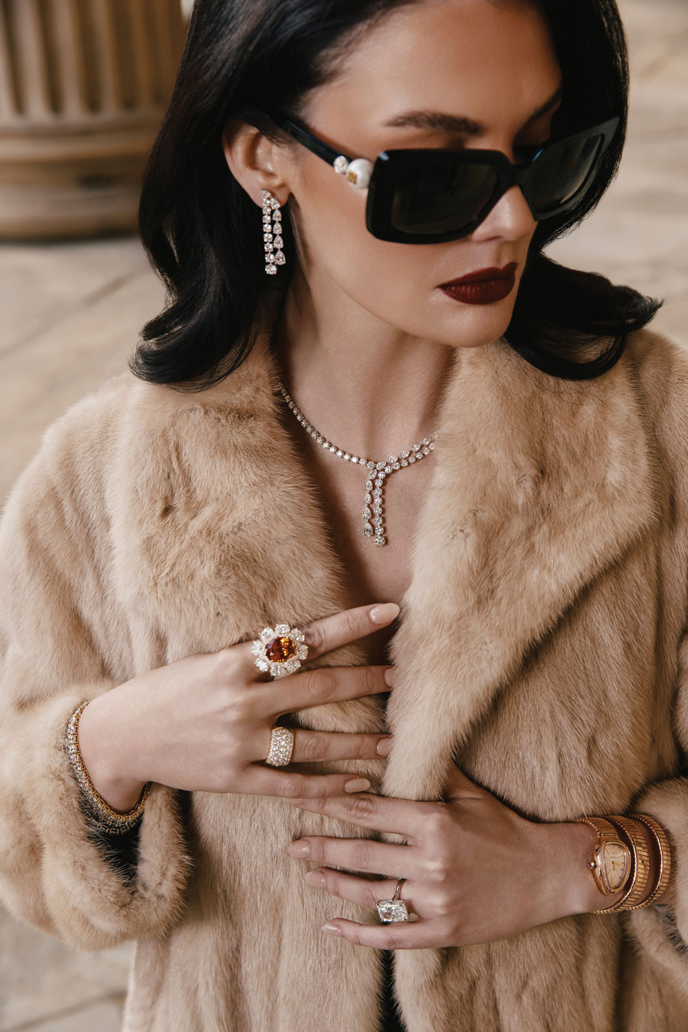 Most Wanted - woman wearing diamonds