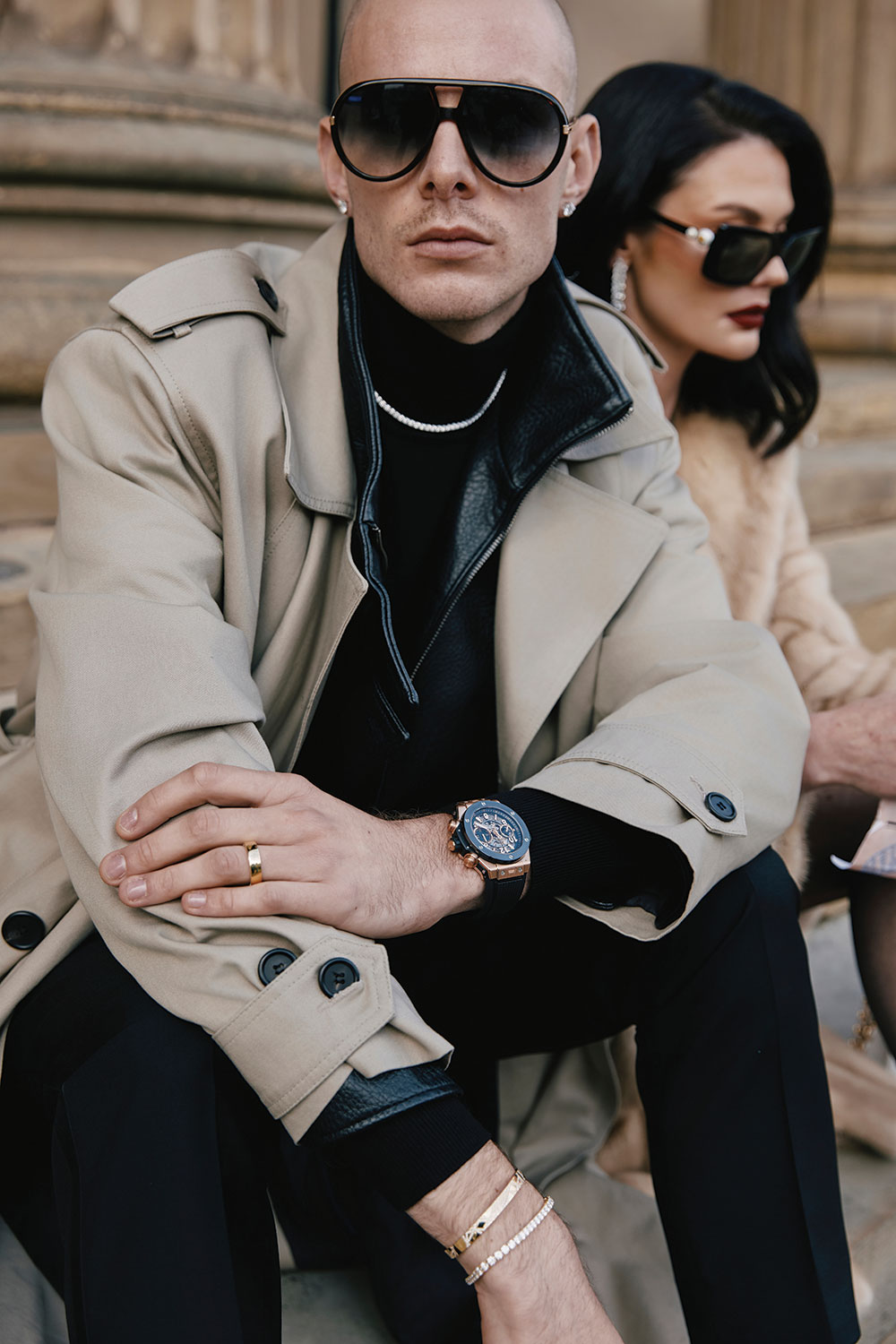 Most Wanted - man wearing diamonds