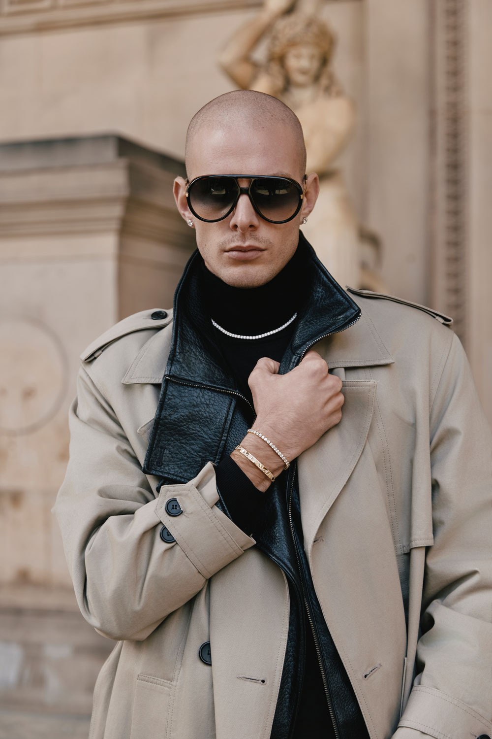 Most Wanted - man wearing diamonds