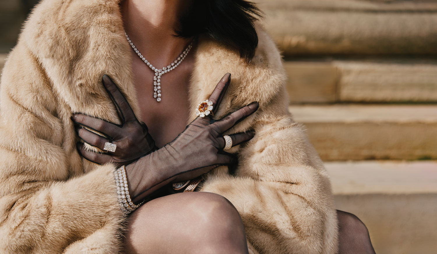 Most Wanted - woman wearing diamonds