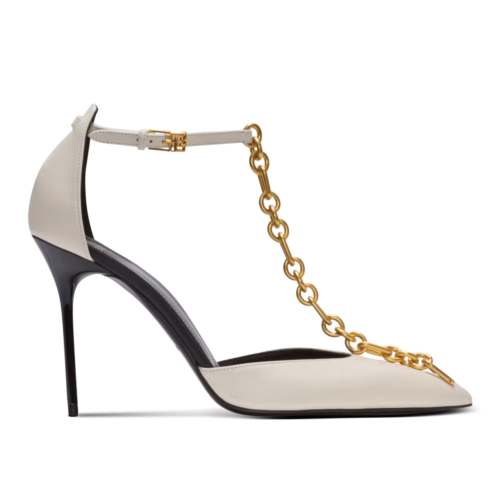 BALMAIN Sync patent leather stilettos
