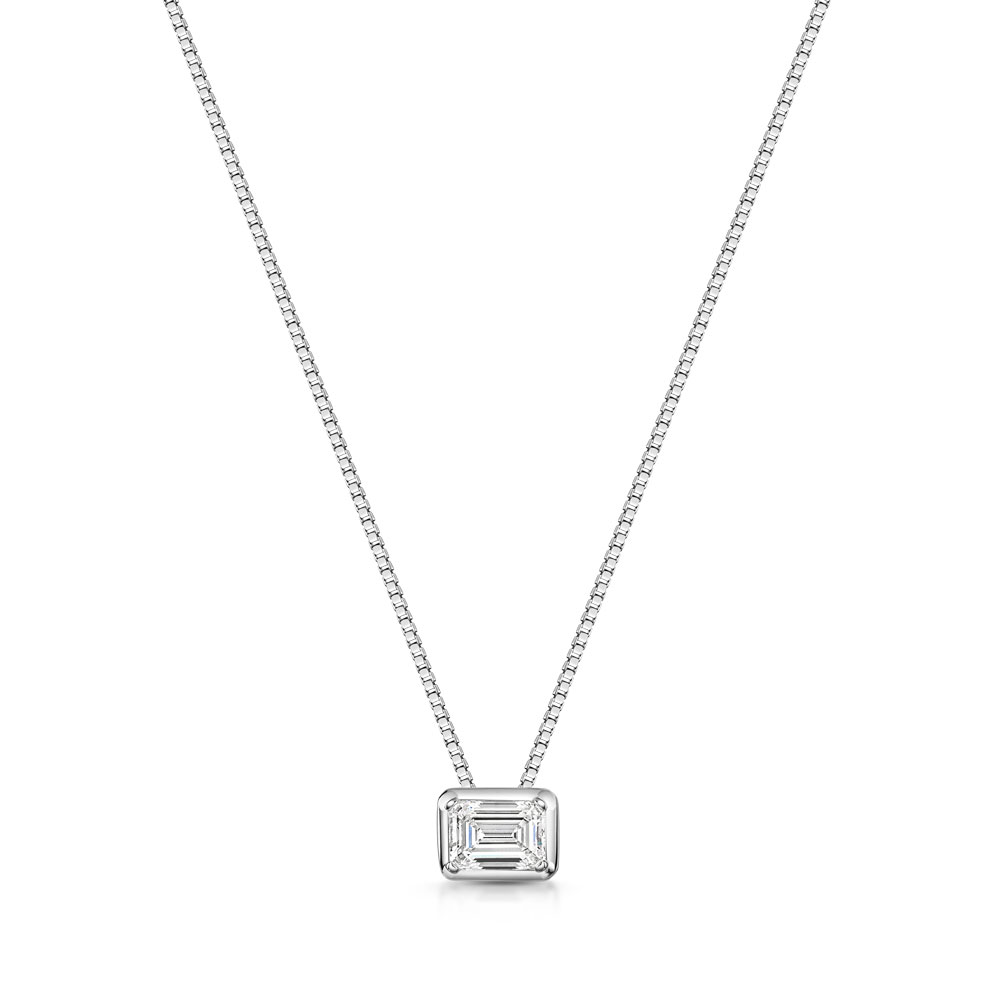 ROX Classic Emerald Cut Necklace